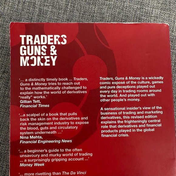 Satyajit Das "Traders Guns & Money" Book Revised Edition Very Good Pre-Owned Con - Picture 12 of 14